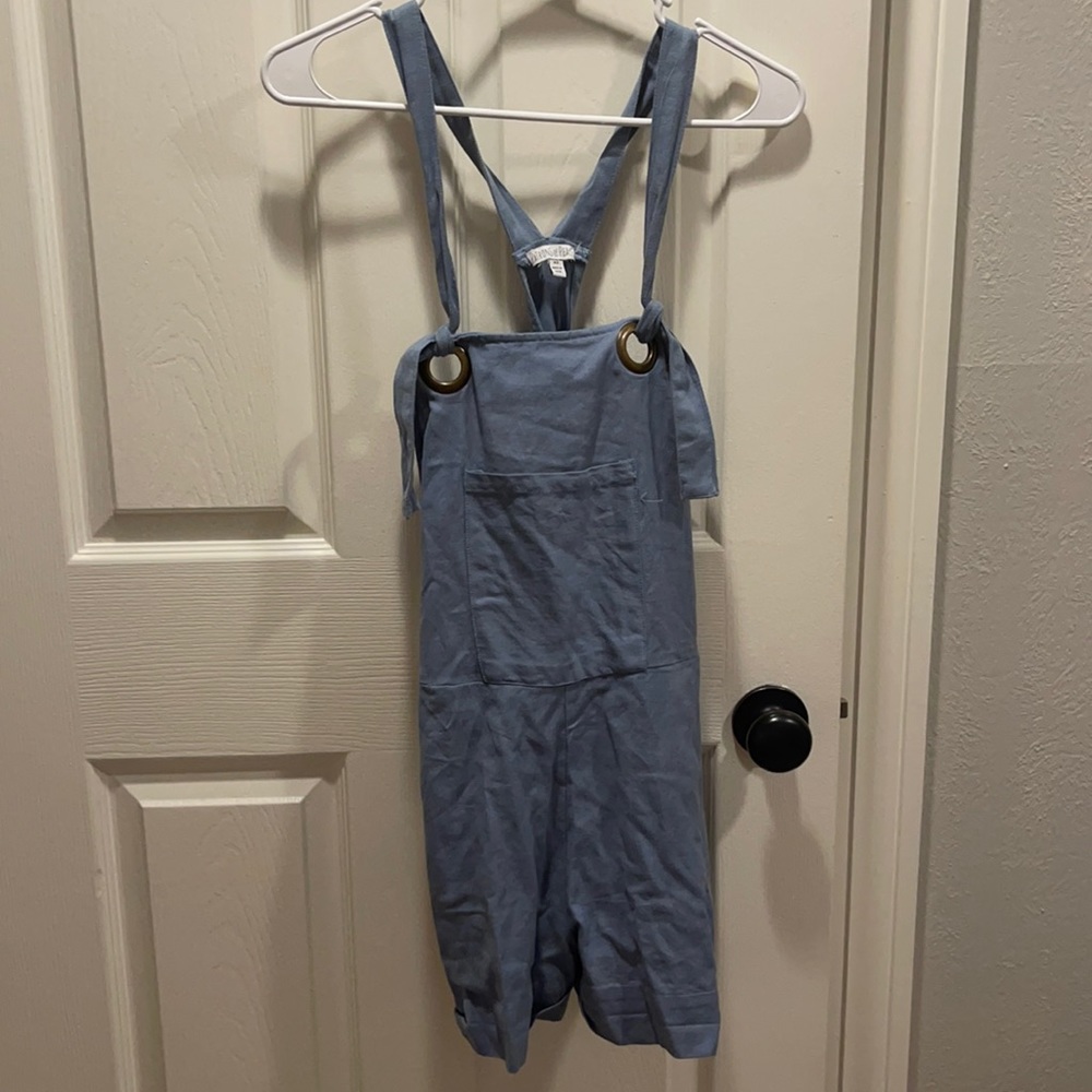 Overall shorts
